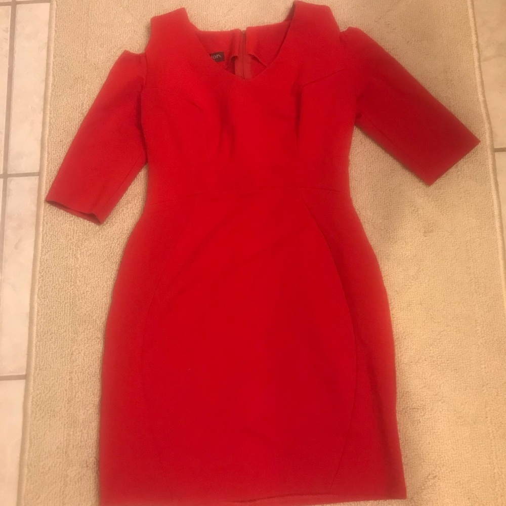 Fashion collection Red dress.